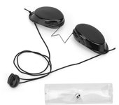 Protector Ocular para Bronceado para Luz Ultravioleta Láser Gafas OPT Protección Ocular Gafas Nariz Flexible