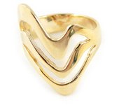 Anillo Chapado en Oro 'Cleopatra' 52