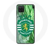 Coque maniacase pour samsung Galaxy A12 scp sporting portugal fond vert