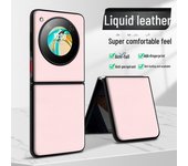 Funda de cuero líquido para teléfono Nubia Flip: Funda protectora anticaídas y antiincrustaciones, envío de una sola pieza disponible. Nubia Flip malvacéa