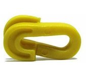 Clip de red Carta Sport (Paquete de 80) One Size amarillo
