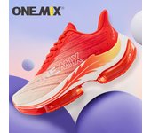 ONEMIX, zapatillas de correr a la moda para hombre, cojín de aire, zapatillas deportivas para parejas, zapatillas deportivas para correr, zapatillas para caminar al aire libre para mujer 35 marfil