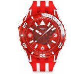 Reloj Swatch SCUBAQUA MANE SSCU09R100 Red LION'S para hombre,