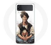 Coque Samsung Galaxy Z Flip4 Akira Toriyama Goku enfant