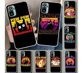 Funda de Teléfono Gato Negro Pew Pew Madafakas Para Xiaomi 12 11T 10 9 Redmi Note 11 10 10S Pro Redmi 9 9A 8 Funda de Teléfono Transparente Redmi 8