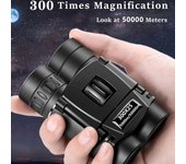 Binoculares profesionales de gran alcance, Mini telescopio portátil con Zoom Hd de 50000m, Bak4-prism de alta calidad para acampar al aire libre Only Telescope