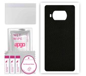 apgo Protective Skin Sticker for the back compatible with Xiaomi Mi 10T Lite 5G, Wrap Film, Foil, Vinyl - Pattern Matrix