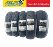 Neumático de vacío para motocicleta Fuxi Ghost Fire GY6, semi-termofusible 350/100/90-10, para ruedas de 10 a 12 pulgadas 90/90-10