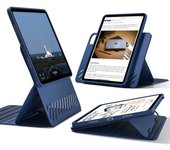 Funda ESR para iPad Pro de 11 pulgadas Funda giratoria con cubierta magnética extraíble Soporte de ángulo ajustable Protección resistente Serie Shift Azul (2022/2021/2020/2018, azul