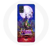 Coque pour Samsung Galaxy A71 La légende du Masque de Majora Zelda Jeux Vidéo