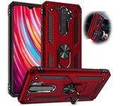 Armadura a prueba de golpes para Xiaomi Redmi Note 8 Pro 8T, funda de teléfono para Redmi 7 7A 8 8A, soporte de anillo, parachoques, funda trasera de silicona para teléfono For Redmi Note 8 Pro azul