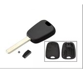 Llave de coche con transpondedor en blanco compatible con CITROEN C1 C2 C3 C4 C5 C8 DS3 DS4 BERLINGO JUMPY ID46 VA2