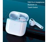 YurKem TWS inalámbrico Bluetooth 5,0 auriculares intrauditivos auriculares para juegos auriculares deportivos para teléfono IOS Android blanco