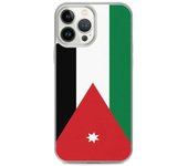 Funda iPhone - Drapeau Jordanie - iPhone 13 Pro Max - Souple - Multicolor - TPU transparente