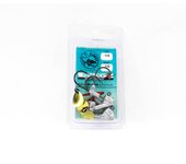 Cabeza plomada Tackle Tactics TT Revlockz HD de 1/4 oz, 2/0, paquete de 2 (9360)