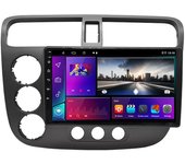 Icreative 2 Din Car Radio pantalla táctil navegación GPS reproductor Multimedia para Honda Civic 2000-2006 Android Auto Autoradio BT SIN DVD