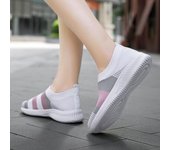 Zapatillas deportivas para mujer, zapatos para caminar, mocasines ligeros, tenis casuales, zapatos vulcanizados sin cordones, tallas grandes 2024 35 negro