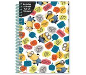 secuaces: The Rise Of Gru Retro Sweets - Juego de cuadernos de tapa blanda (A5, encuadernados con alambre) One Size