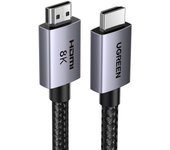 Ugreen Cable Hd171 Con Conectores Hdmi 2.1 8K Certificado, 3 M De Largo - Gris