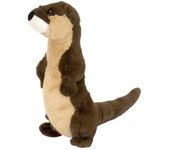 Peluche - WILD REPUBLIC - CK-MINI LOUTRE DES RIVIERES DEBOUT - 25 cms - Marron - Enfant