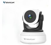 Vstarcam Cámara IP WiFi 720P original de la UE, cámara de seguridad para vigilancia de bebés, cámara de video automática con seguimiento humano para interiores Camera No Card