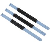 Organizador de enchufes ABS de 3 piezas, soporte multiusos para enchufes, riel de 14, 38 y 12 pulgadas, herramientas de reparación