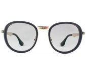 Zeque Gafas de sol de pesca polarizadas Gibson F-2121 TV de oro negro (5926)