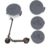 Accesorios para patinete eléctrico pequeño Cubierta con logotipo Horquilla trasera Horquilla delantera Cubierta corta izquierda-derecha Front Fork Cover