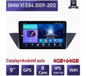 Radio Estéreo para coche Android para BMW X1 E84 2009-2012 2 Din Multimedia Carplay navegación Autoradio GPS WIFI unidad principal 4 + 64GB 1+16GB