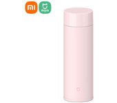 Nuevo, Taza Termo Xiaomi Mijia, 350mL, portátil, acero inoxidable, botella termo, aislamiento de invierno, mantener color rosa