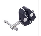 Soporte para cámara DSLR, monitor LCD, luz de estudio, pinzas de cangrejo de metal, clip, súper abrazadera para soporte de luz tipo pluma, brazo de pluma, trípode de cámara, monopié mágico