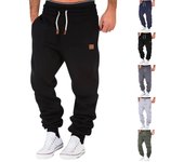 Pantalones de hombre con cordón y múltiples bolsillos, pantalones casuales, pantalones de senderismo, pantalones de sarga de algodón XL
