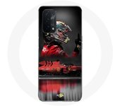 Coque pour Oppo A74 Formule 1 Sebastian Vettel Pilote automobile F1 Rouge