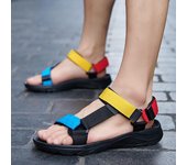 Zapatos informales de verano para hombre, sandalias sencillas y cómodas, zapatillas de deporte para exteriores, sandalias para vacaciones en la playa, nuevas sandalias informales para hombre, zapatos 39