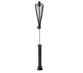 Batidor de mano Mastrad negro de 36 cm de longitud, batidor de mano F11400 negro