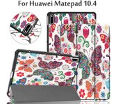 Funda ultradelgada de piel sintética para Huawei Matepad 10.4 BAH3-AL00 / BAH3-W09, funda con soporte magnético para tableta de 10.4 pulgadas.