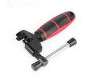 1 herramienta para quitar cadenas de bicicleta de velocidad, separador de eslabones de bicicleta, extractor de cadenas de acero, cortador, herramienta de reparación de bicicletas de montaña