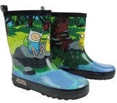Botas de agua de goma para niños Adventure Time 10 UK