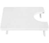 Mini máquina de coser de plástico ABS con tablero de extensión de mesa de extensión blanco