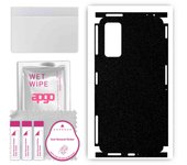 apgo Protective Skin Sticker for the back+sides compatible with Xiaomi Poco F4 GT, Full Wrap Film, Foil, Vinyl - Pattern Matte Black