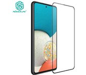 NILLKIN Protector de pantalla de vidrio templado de pantalla completa para Samsung Galaxy A53 5G, película de pantalla antiarañazos, huellas dactilares, antideslumbrante CP+ Pro 9H Samsung Galaxy A53 5G negro
