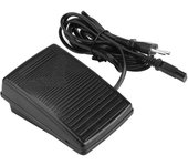 Pedal de control de pie para máquina de coser Pedal de control para máquinas de coser, enchufe de la UE de 200-240 V negro