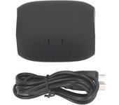 Estuche de carga para auriculares Bluetooth Elite 65t. Estuche de carga de repuesto para Elite Active 65t, color negro.