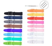 Correa de silicona para reloj Swatch, pulsera de goma resistente al agua de 12mm, 16mm, 17mm, 19mm y 20mm, accesorios con herramientas 20mm gris