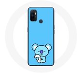 Coque pour Oppo A53 Bangtan BTS BT21 Koya RM Fond Bleu
