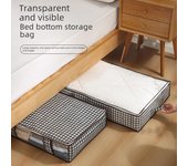 Caja de almacenamiento plegable debajo de la cama: Bolsa a prueba de polvo para ropa, edredones y juguetes