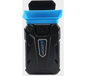 COOLCOLD K27 portátil enfriador de ordenador portátil USB extracción de aire refrigeración ventilador de vacío radiador negro