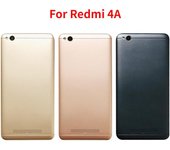 Para Xiaomi Redmi 4A batería trasera carcasa de puerta trasera piezas de repuesto con volumen de energía oro