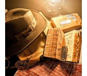 Réplica de diario espiral con depósito precioso oculto, Avid Diary, Indiana Jones Grail