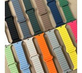 Correa de reloj magnética de silicona líquida para Apple Watch Ultra 2 Series 9 SE iwatch 7 8 6 5 4 SE 42mm 44mm 45mm 49mm 38mm 40mm 41mm 42mm 44mm 45mm 49mm